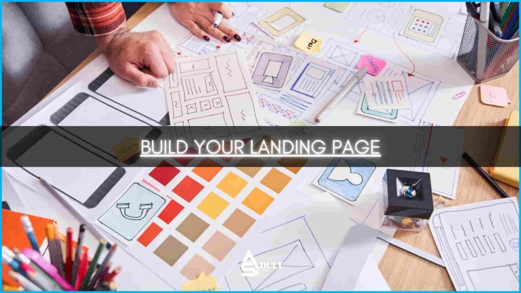 Build your landing page