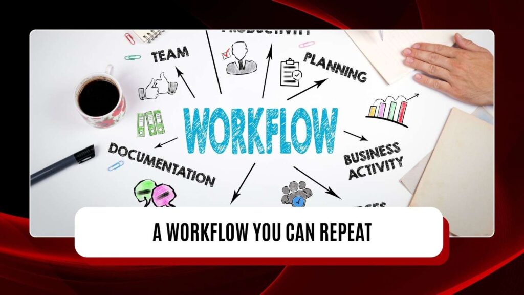 A Workflow you can Repeat